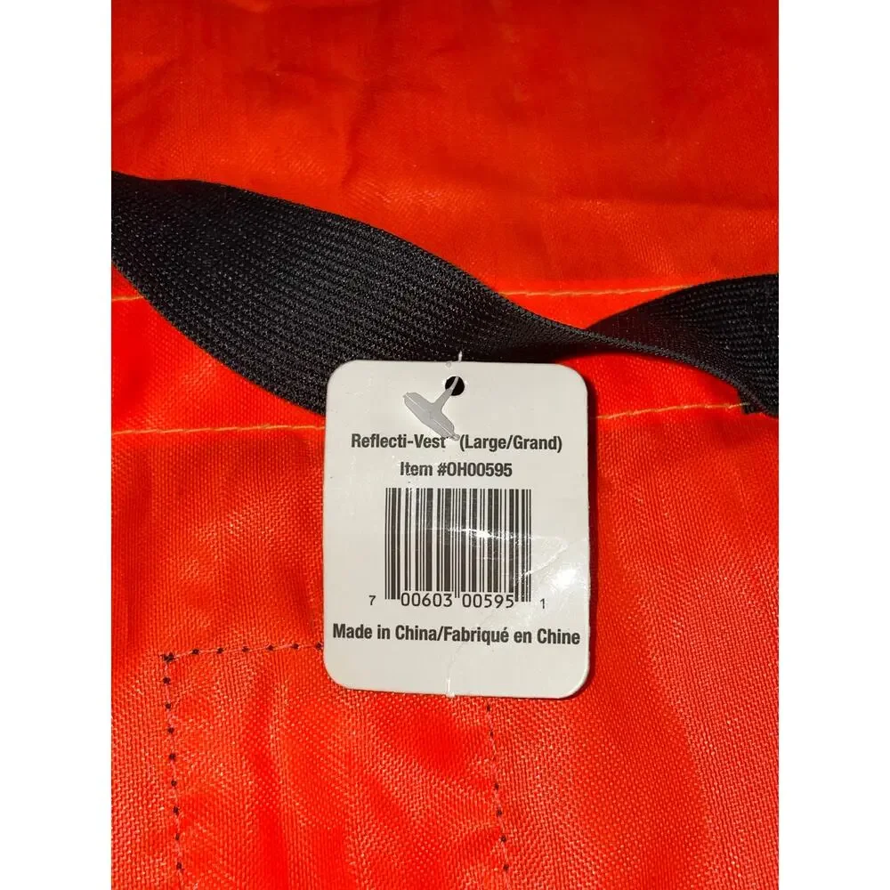 Outward Hound Reflecti-Vest Large Orange High Visibility Safety Dog Vest Orange